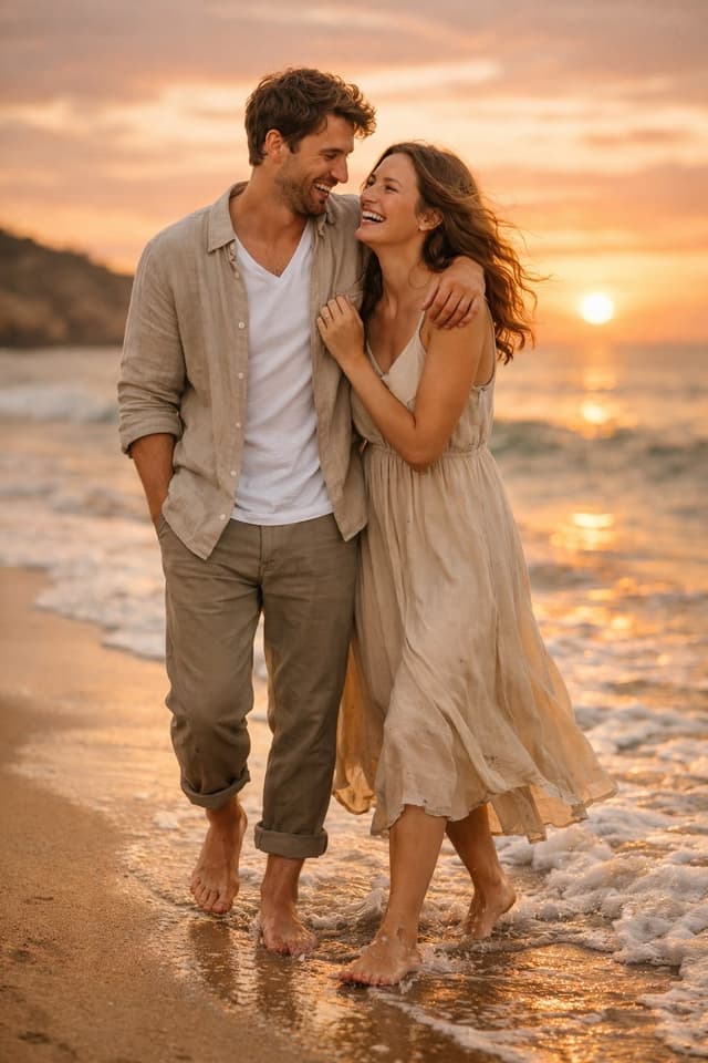 Happy couple