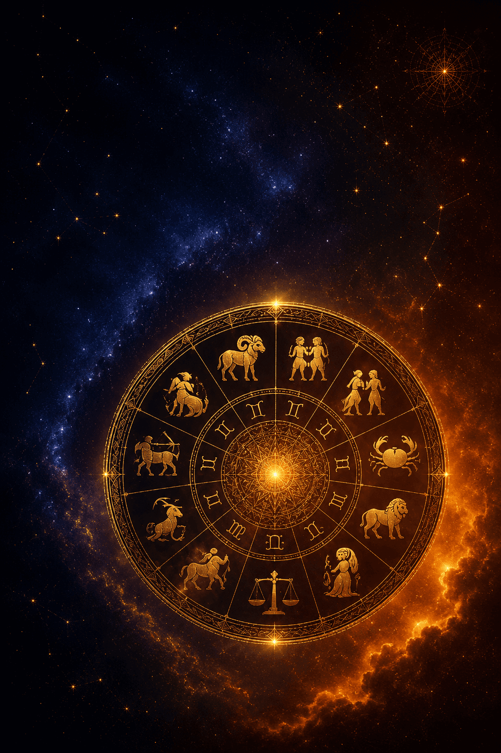 Astrology Zodiac Mobile Background