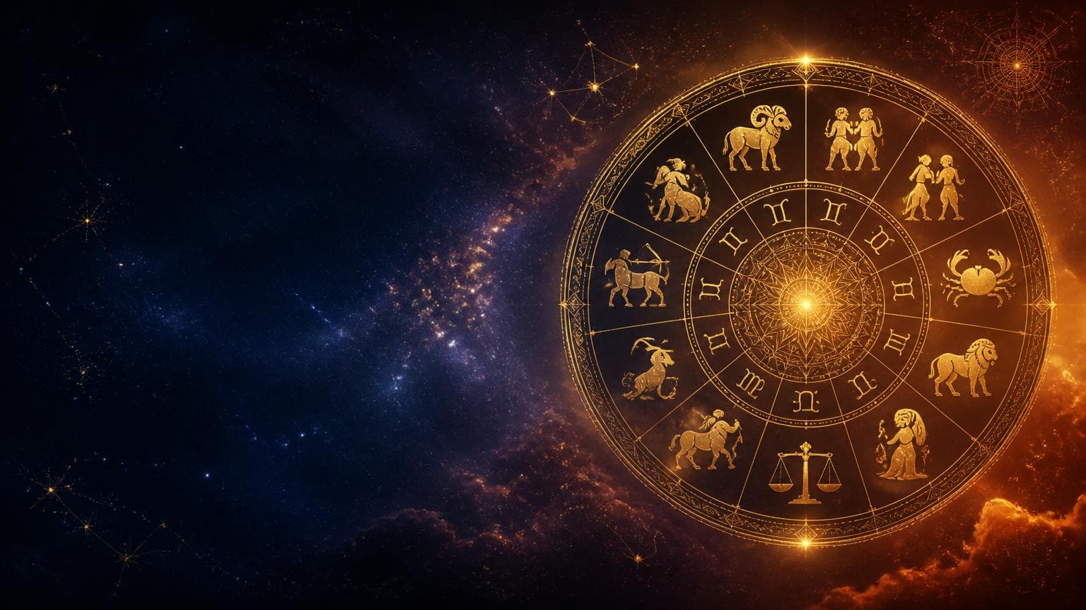Astrology Zodiac Background